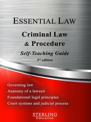 cover image of Criminal Law & Procedure